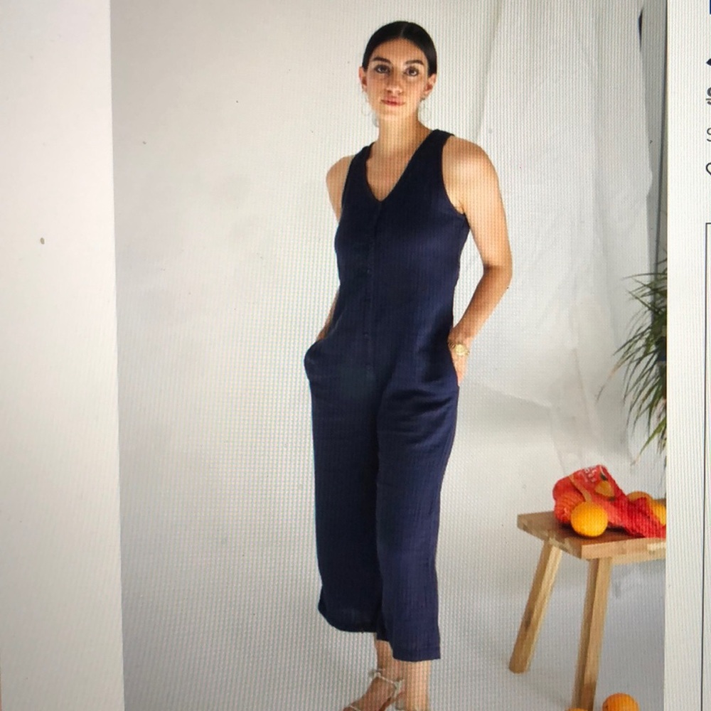 Lacausa navy jumpsuit in very good condition